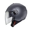 CABERG KASK JET Z BLENDĄ RIVIERA V4X SZARY MAT